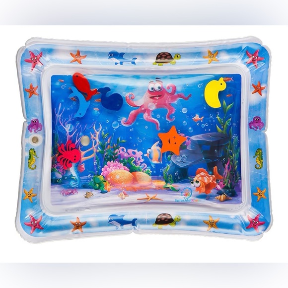 Other - NWT Inflatable Water Ocean Explorer Tummy Time Swim Mat with Floating Toys!